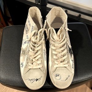 9.5 women’s golden goose high tops.